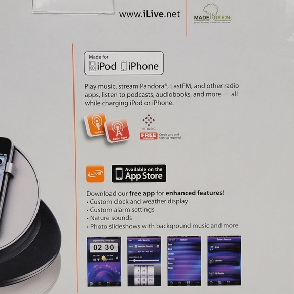 iLive Speaker System for iPod + iPhone - 3D Rotating Dock - Picture 13 of 13